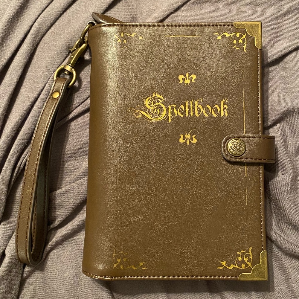 Spellbook wallet/clutch